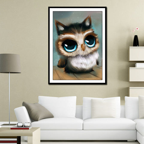 Big Eyes Little Owl - TryPaint