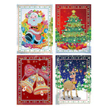 Assorted Christmas Cards - 4x Pack