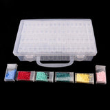 Diamond Painting 64 Grids Diamond Storage Box - TRYPAINT