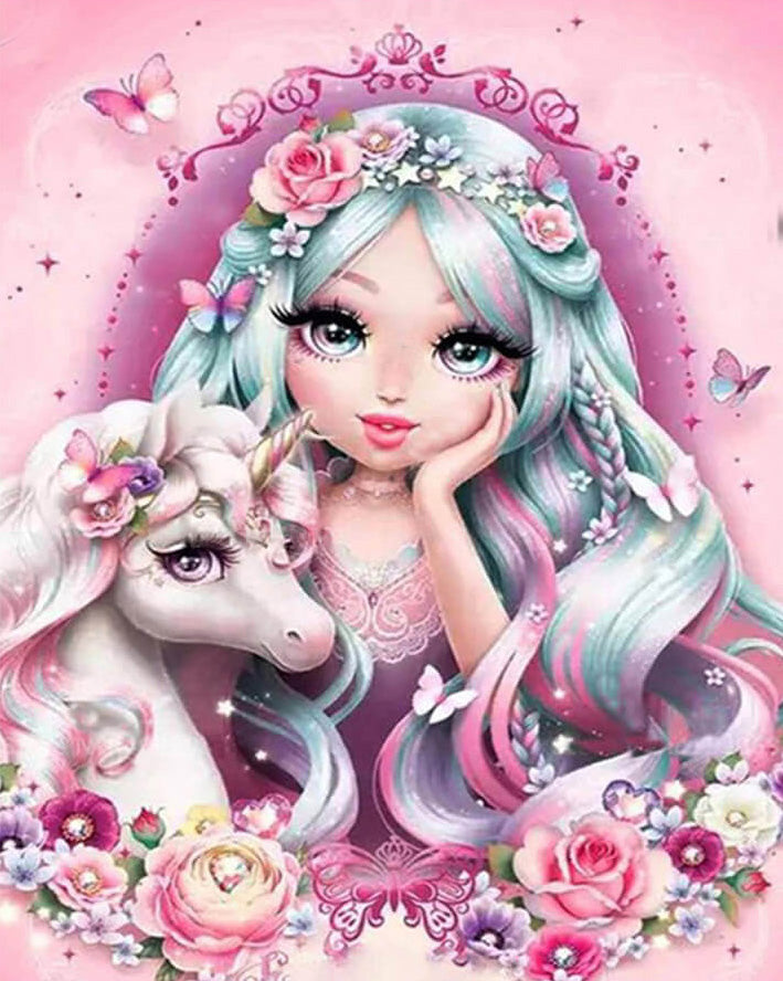 Unicorn Girl – Diamond Art Club