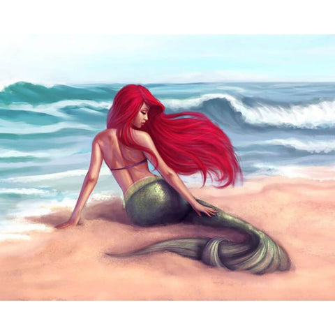 Mermaid On Beach