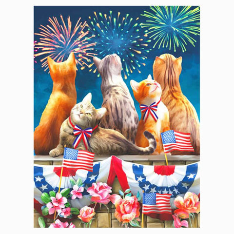 Cat Friends on The 4th