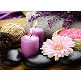 Spa Flowers And Candles
