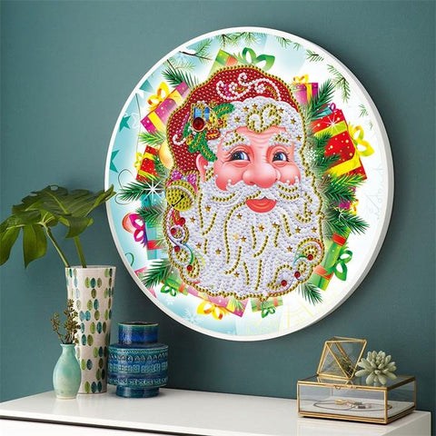 Hanging Santa Claus With Frame