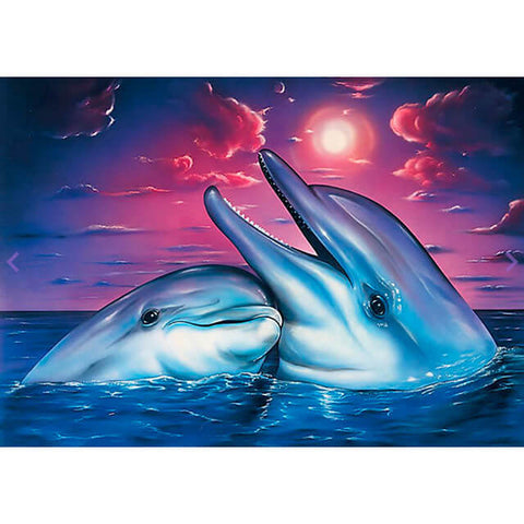 Dolphin Lovers - TryPaint