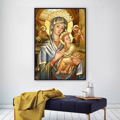 Our Lady of Perpetual Help (Partial Diamonds) - TryPaint