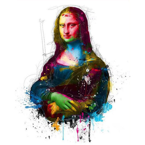 Colorful Mona Lisa - TryPaint