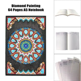 Diamond Painting Blue Mandala Diamond Painting Notebook - TRYPAINT