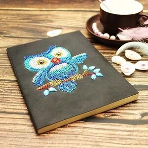 Blue Owl Diamond Painting Notebook – Trypaint