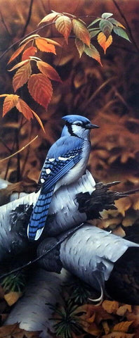 Blue Little Bird - TryPaint