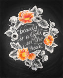Beauty Is A Light In Heart