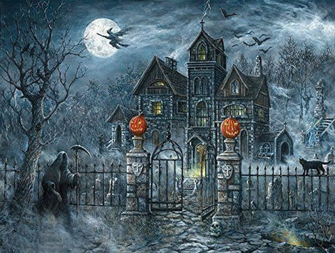 Diamond Painting - Halloween Horror From Outdoor Tide! 