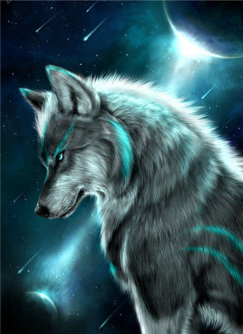 Galaxy Wolf - TryPaint